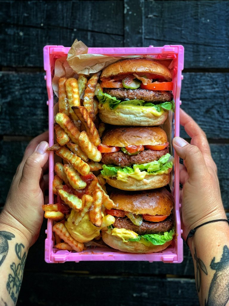 Vegan Burgers & Fries