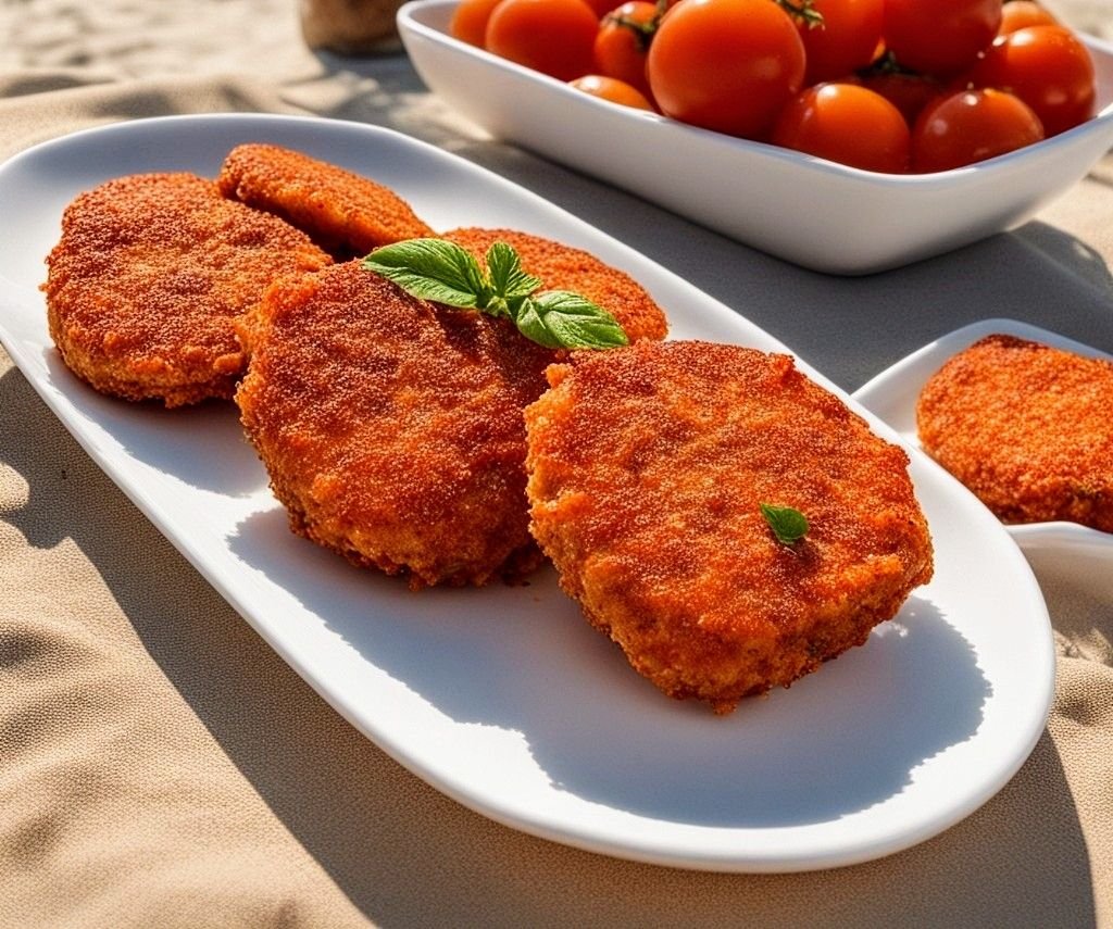 Vegan Tomatokeftedes Recipe (Greek, Crispy & Spicy) Caavakushi
