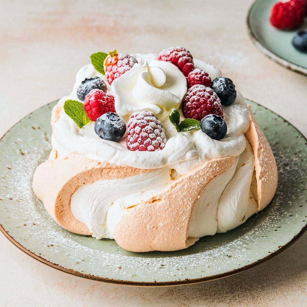 Vegan Marshmallow Pavlova Recipe