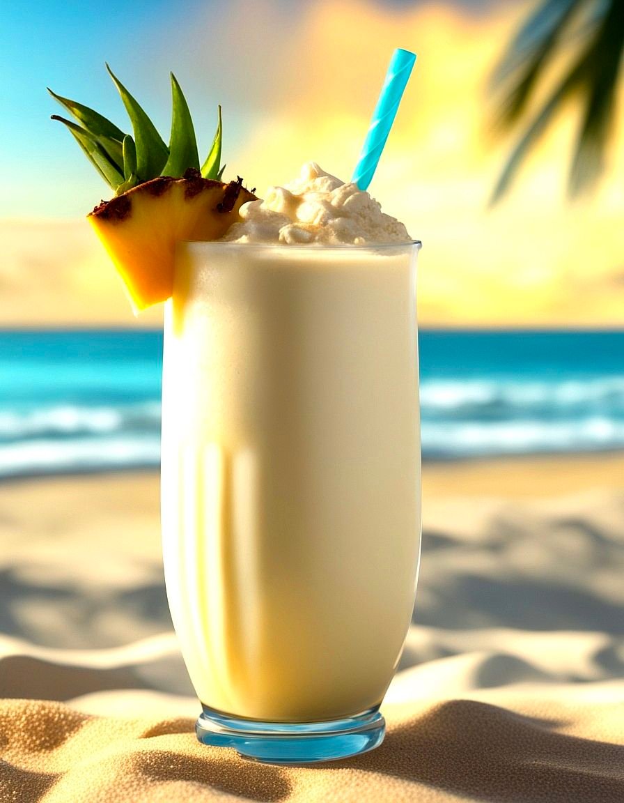 Vegan Pina Colada Recipe (Thick & Creamy)