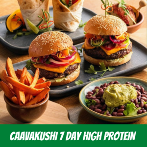 Caavakushi 7 Day High Protein Vegan Meal Plan