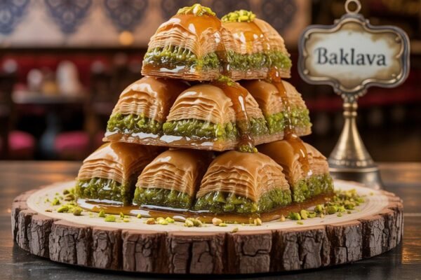 Vegan Pistachio Baklava Recipe Caavakushi