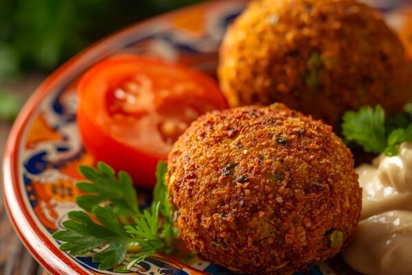 High Protein Crispy Vegan Palestinian Falafel Recipe Caavakushi