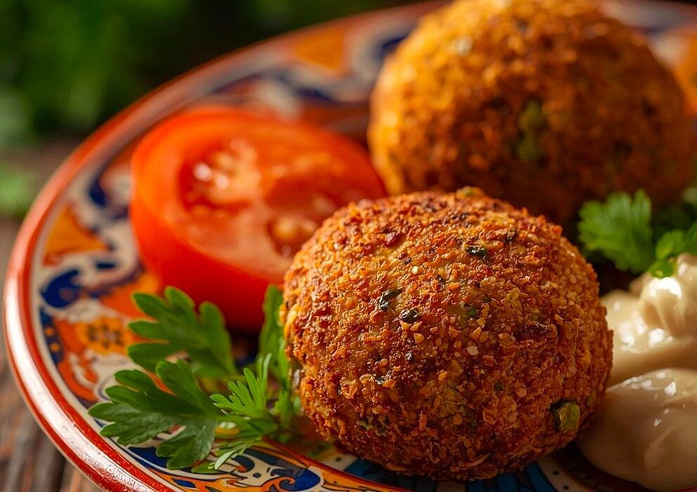 High Protein Crispy Vegan Palestinian Falafel Recipe Caavakushi