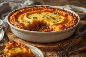 Vegan Shepherd's Pie Recipe (High Protein) Caavakushi