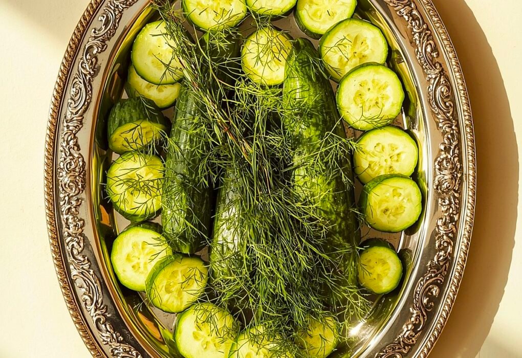 Cucumber & Dill Salad Vegan Recipe (Quick & Easy) Caavakushi
