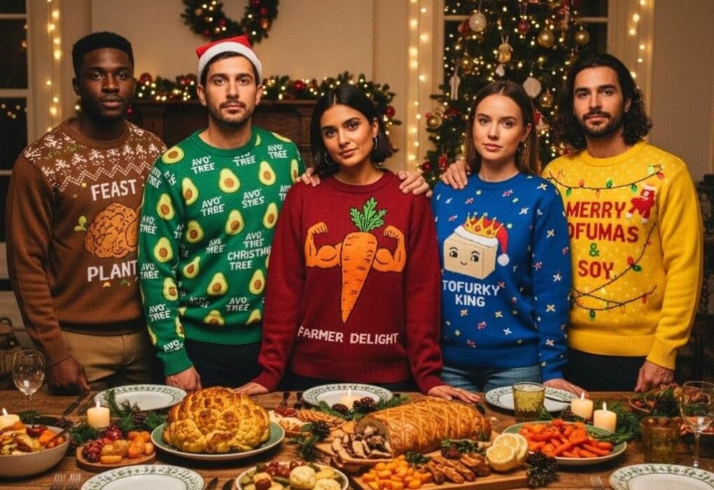 6 Best Festive Unisex Vegan Christmas Sweater Options Caavakushi