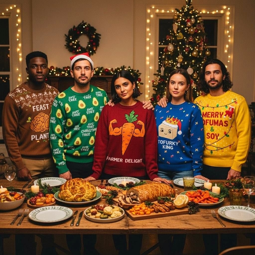 6 Best Festive Unisex Vegan Christmas Sweater Options Caavakushi