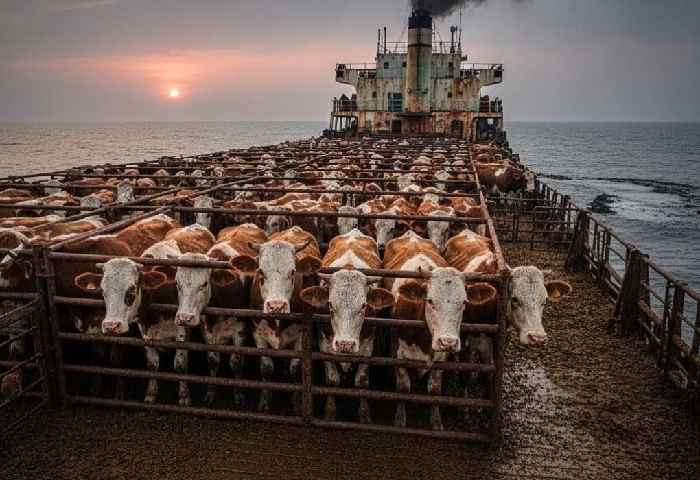 Meat Industry Live Export: 3,000 Cows Faced 65 Days In Hell Aboard Floating Torture Chamber Toilet Ship Spiridon II. Caavakushi