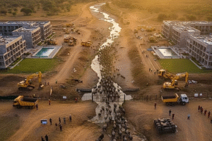 Greedy Luxury Hotels Shamelessly Destroy Great Wildebeest Migration & Legally Silences Maasai Mara Elder Protecting Animals Caavakushi