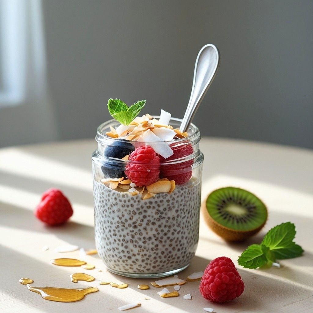 Vegan Coconut Milk Chia Seed Pudding Recipe Caavakushi