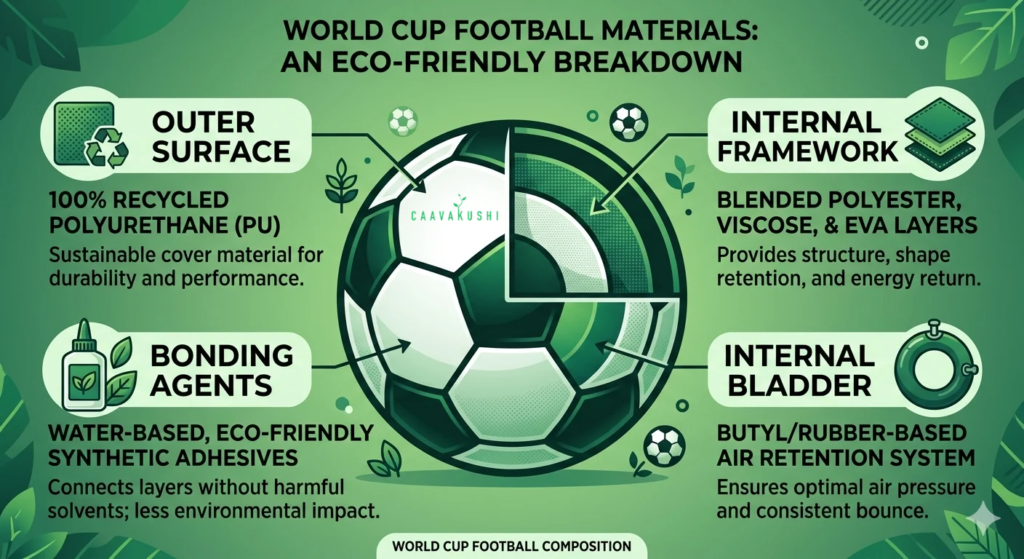 world cup football ball materials eco-friendly breakdown Caavakushi