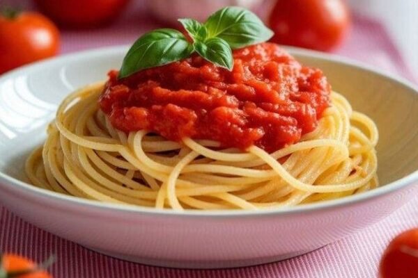 Vegan Spaghetti Al Pomodoro Recipe Caavakushi