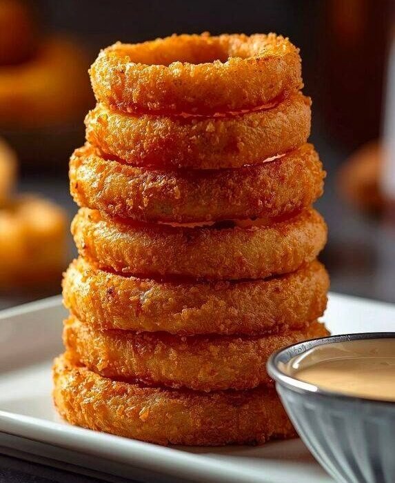 Crispy & Crunchy Vegan Onion Rings Recipe Caavakushi